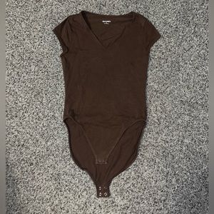 Brown old navy one piece XS